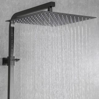 Душевая стойка Gappo G2417-9 оружейная сталь